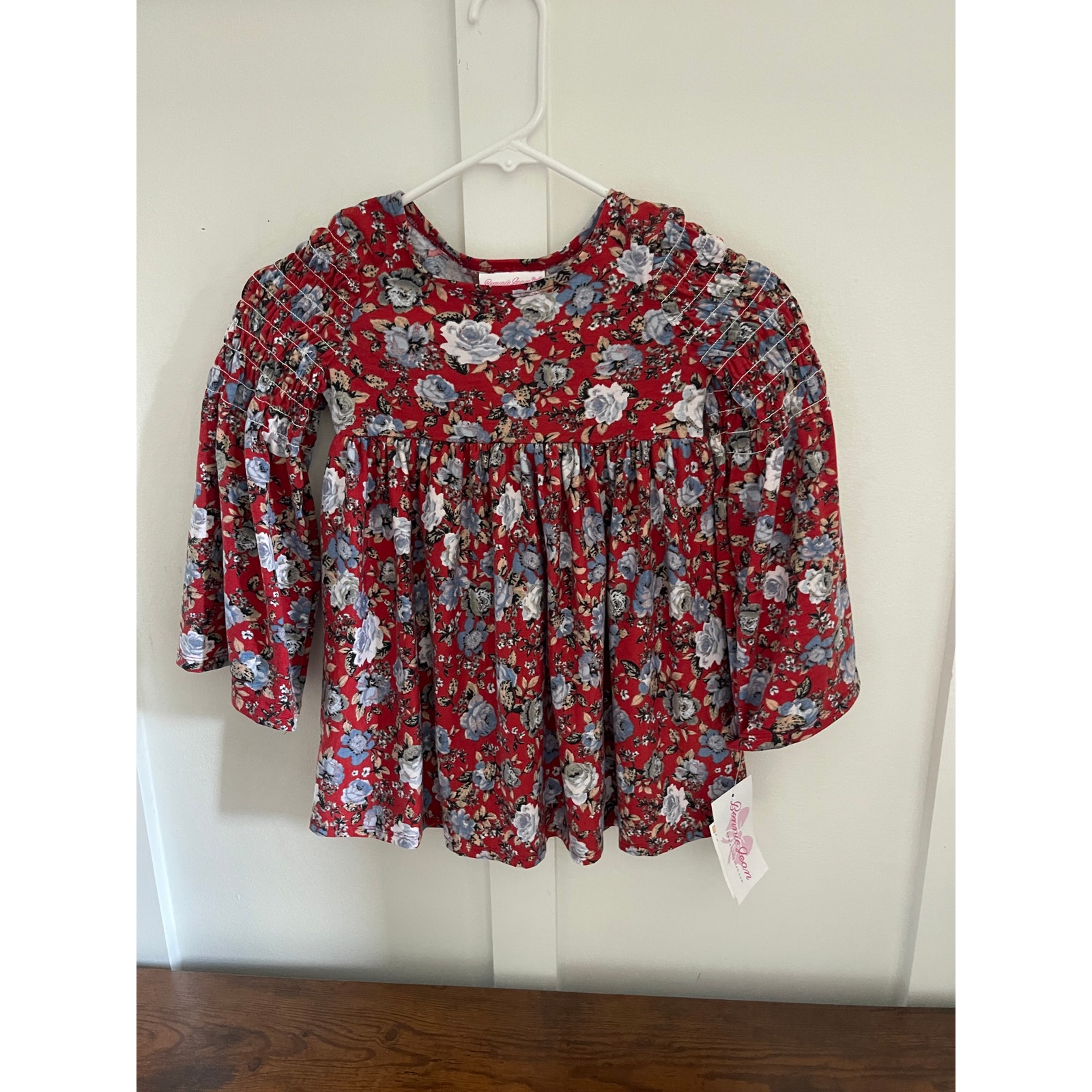 Nwt Bonnie Jean Girls 6x Flower Dress